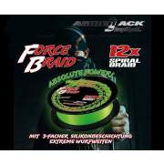 Amber Jack Force Braid 12-fach 0,17mm Rolle a 77m