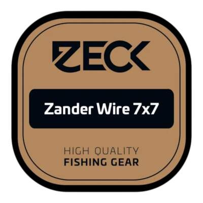 Zeck Zander Wire 7x7 Stahlvorfach 6kg