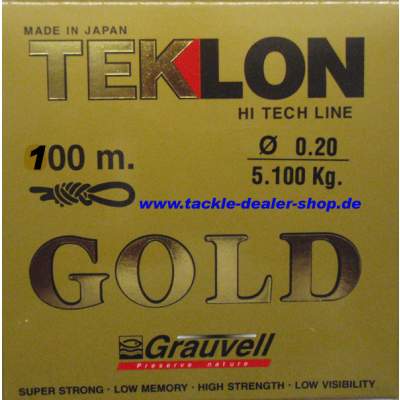 Grauvell Teklon Gold 0,20mm 100m