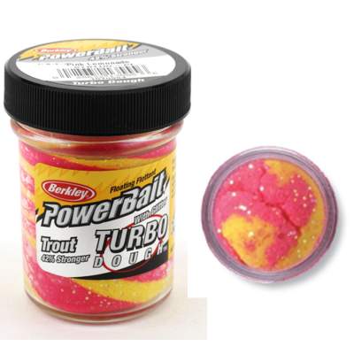 Berkley Powerbait Select Glitter Turbo Dough Pink Lemonade