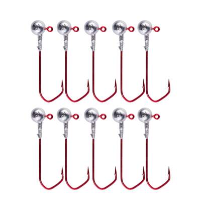 VMC Rundkopf Jig Gr. 4/0, (10 Stück) 20/21g