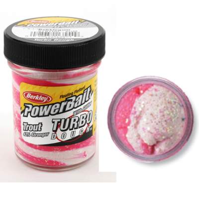 Berkley Powerbait Select Glitter Turbo Dough Bubblegum