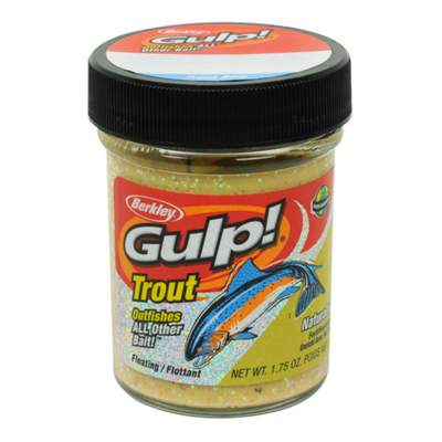 Gulp Natural Scent Trout Bait Garlic Chunky Cheese