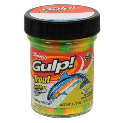 Gulp Natural Scent Trout Bait Garlic Rainbow Candy