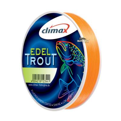 Climax Edeltrout 0,18mm orange (Wunschlänge) 100m