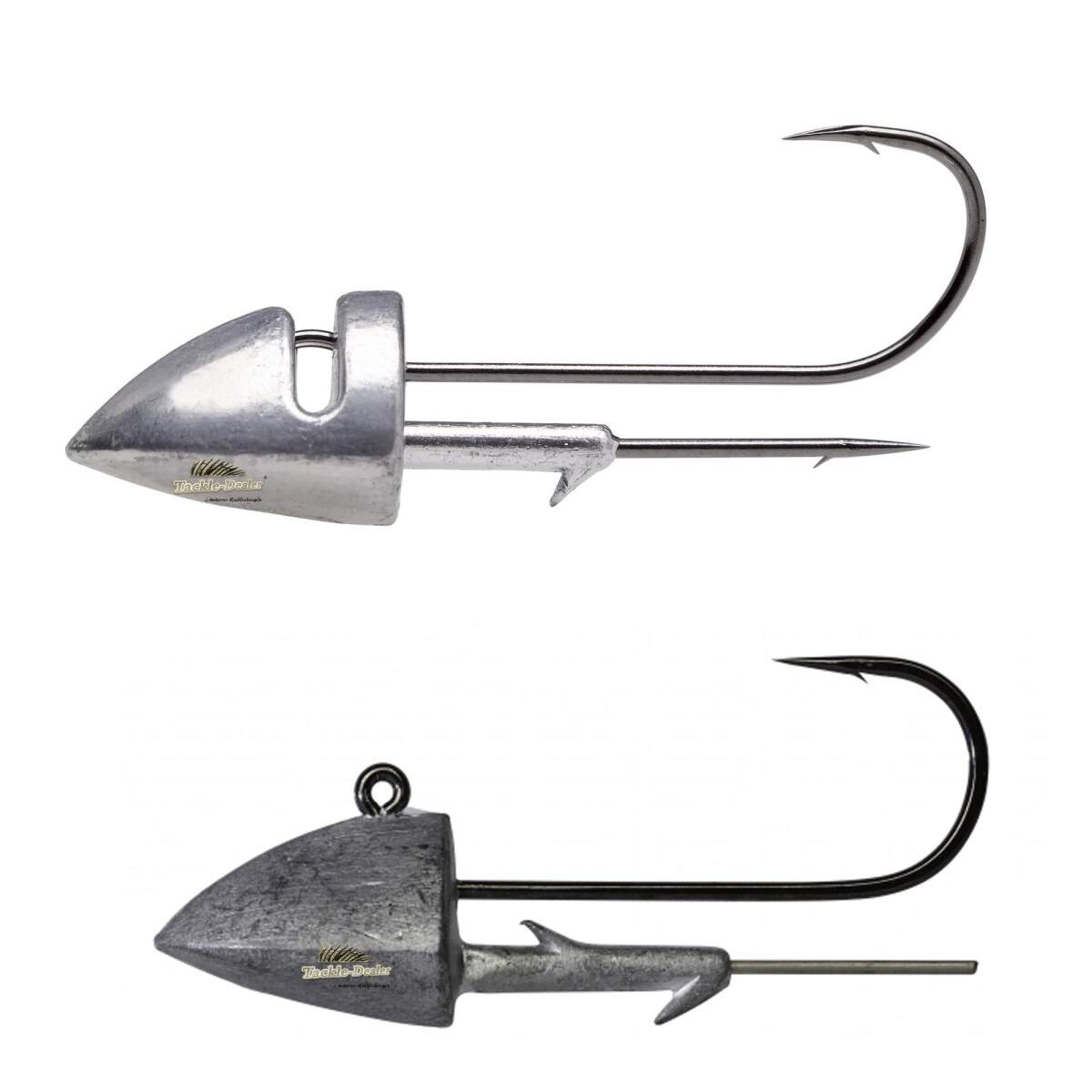 Têtes Plombées Illex Heavy Straight Jig Head – Nature, Paquet De 2