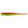 Keitech Shad Impact 5" Motoroil / Chartreuse