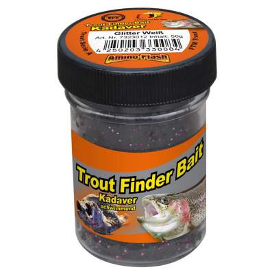 FTM Trout Finder Bait Kadaver schwarz schwimmend