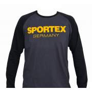 Sportex Langarm T-Shirt Black