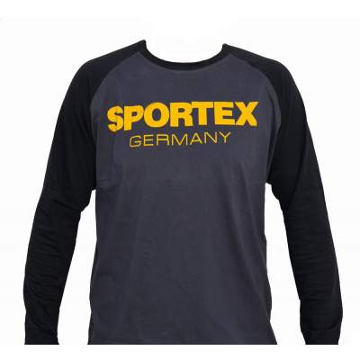 Sportex Langarm T-Shirt Black Gr. XXL