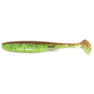 Keitech Easy Shiner 4,5" Green Pumpkin / Chartreuse