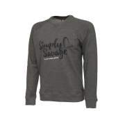 SG Simply Savage Sweater Melange Grey Gr. L