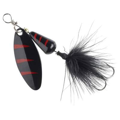 Colonel Spinner Fuzzy Gr. 4 / 10g Black Devil