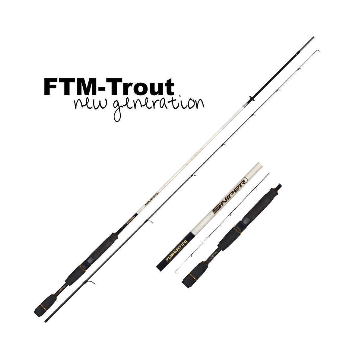 FTM Tubertini Sniper Ultra Light Spoon Rute 1,98m verschiedene Wurfgewichte 
