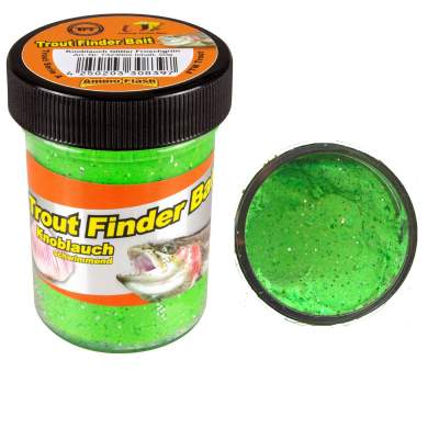 FTM Trout Finder Bait schwimmend Knoblauch glitter Froschgrün