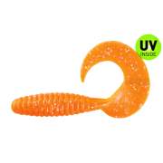 Relax Twister 1"  3,5 cm fluo orange glitter 028
