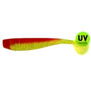 Relax King Shad 4", 11cm 068 chartreuse rotglitter