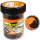 FTM Trout Finder Bait Kadaver orange/schwarz glitter schwimmend