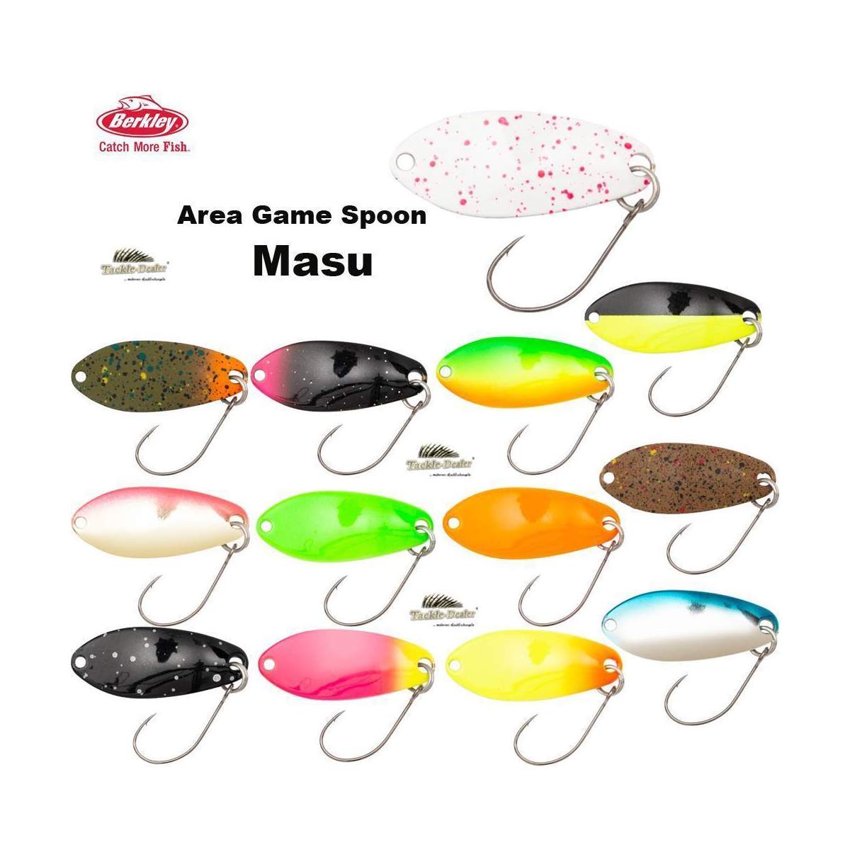 Cuchara ondulante Berkley® Area Game Spoon MASU 2,5 gr