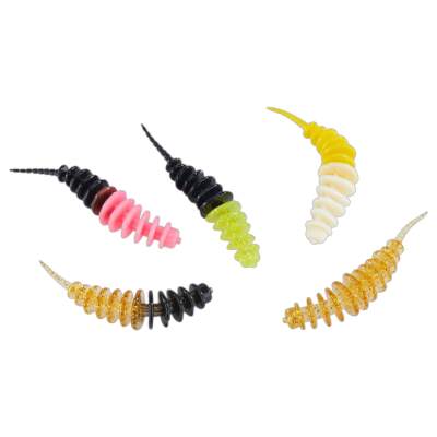 Balzer Trout Collector Forellenwürmer Mix 1/ 7cm / Fisch 107