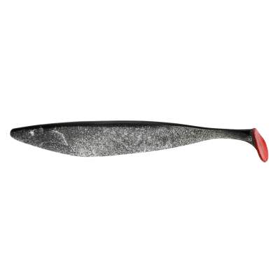 Megalodon Shad 12" 30cm 065s klar silberglitter / schwarz