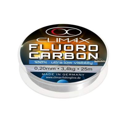 Climax Fluorocarbon Ultra Low Visibility 25m 0,25mm / 4,6kg