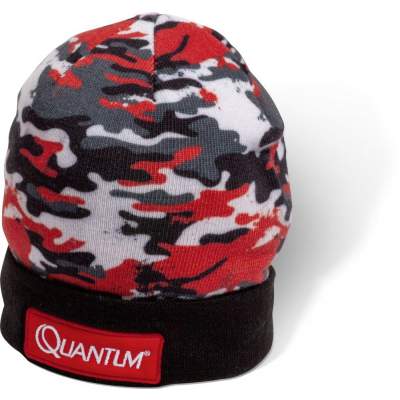 Quantum Winter Cap schwarz/rot Camo