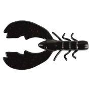 Berkley PowerBait Chigger Craw 3" Black Red Fleck