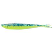 Lunker City Fin-S Fish 4" Blue Chartreuse