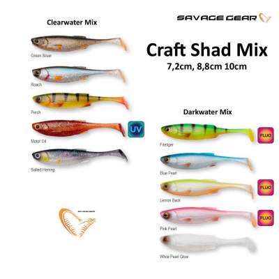 SG Craft Shad Mix