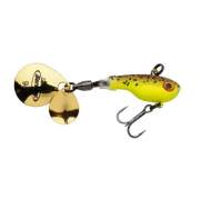 Berkley Pulse Spintail 5g  Brown Chartreuse