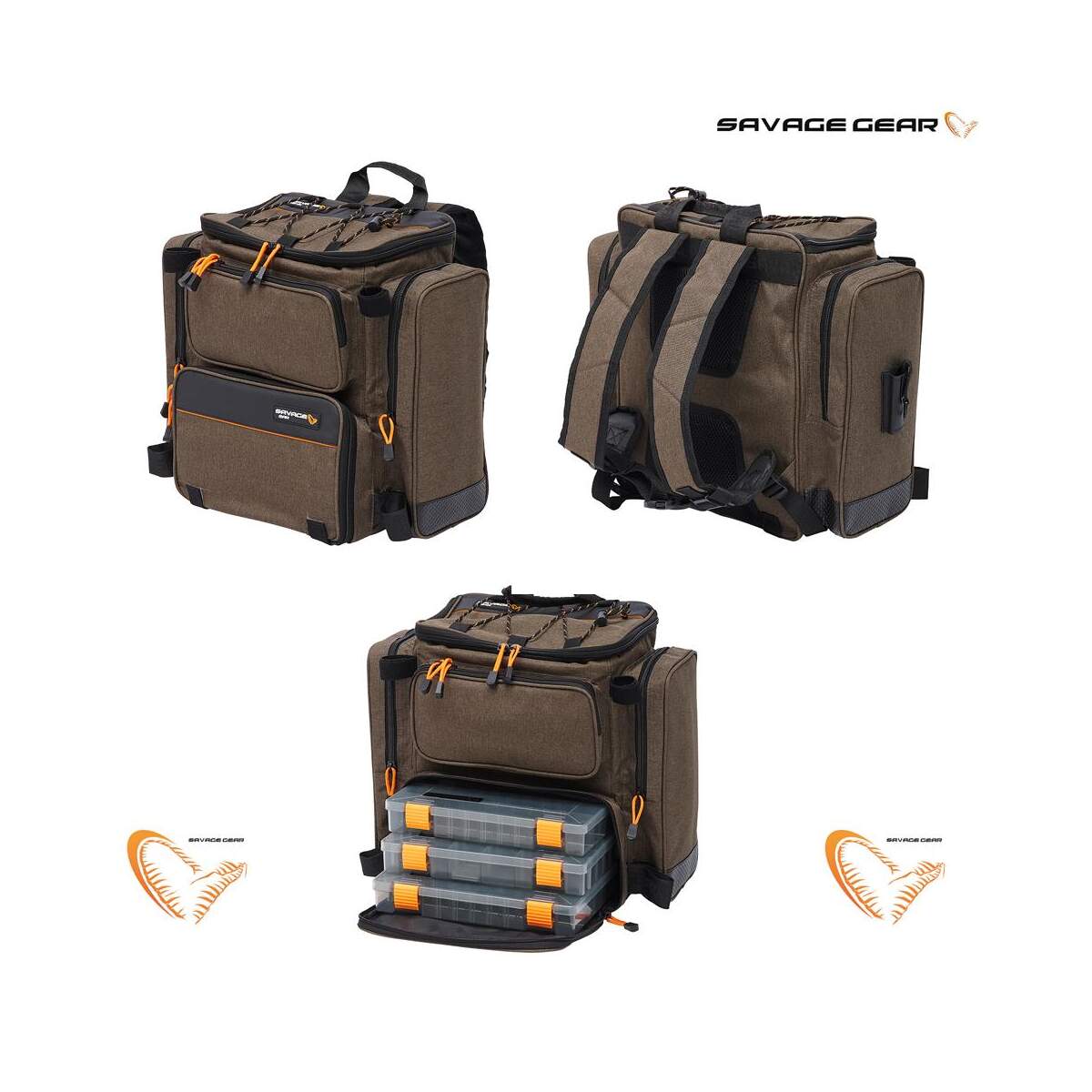 Savage Gear Specialist Rucksack 74239 (3 Boxen)