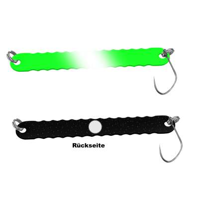 FTM Spoon Curl Kong 3,5g 5201032 neon grün lumi/ schwarz glitter