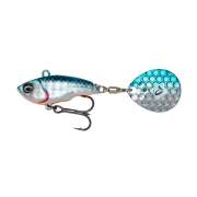 Savage Gear Fat Tail Spin 5,5cm, 9g  Blue Silver