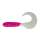 Relax Twister 2,5" 6cm pink silberglitter / weiß 372