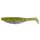 5" Relax Kopyto River 13cm B303 klar silber Glitter / chartreuse Glitter