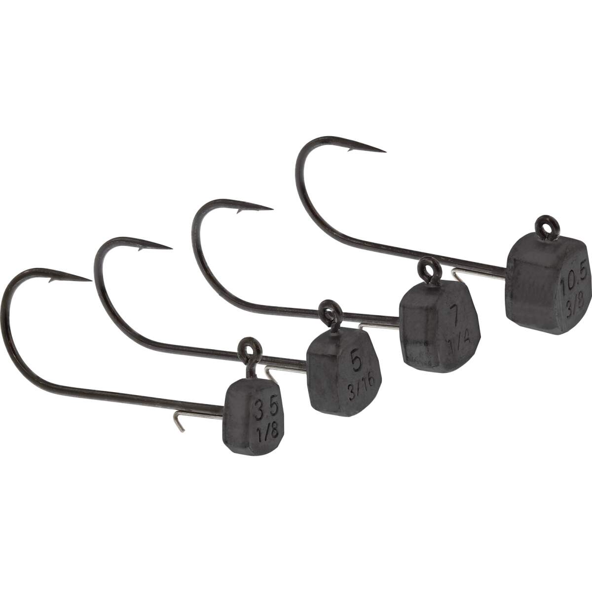 Westin Offset Ned Jig Head Tungsten Black Nickel Hakengröße 3/0 3,5g 5g 7g 10,5g