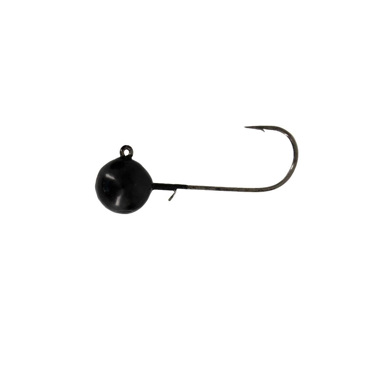 Tungsten Jigkopf Matt Schwarz