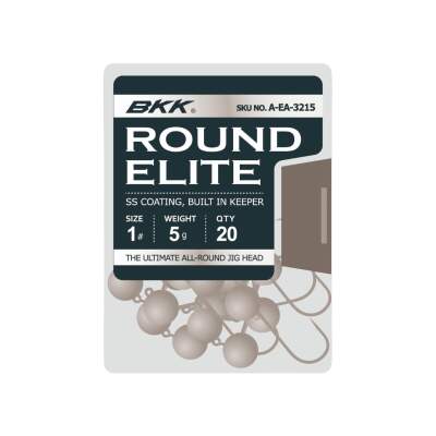 BKK Rundkopf Elite Classic BIG BOX - Gnstiger Jigkopf fr Barsch, He