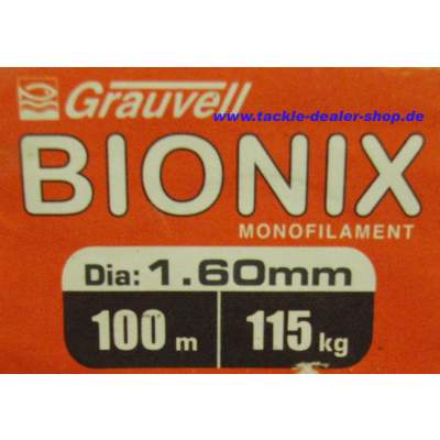 Grauvell Bionix Vorfachscnur 1,60 mm