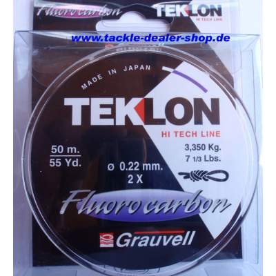 Grauvell Teklon Fluorocarbon 0,22mm (50m)