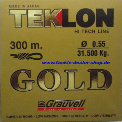 Grauvell Teklon Gold 0,55 mm 300m