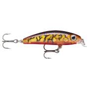 Rapala Ultra Light Minnow 4cm GATU  Glass Amber Tiger UV