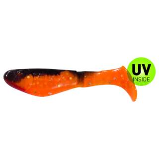 074 orange glitter schwarz